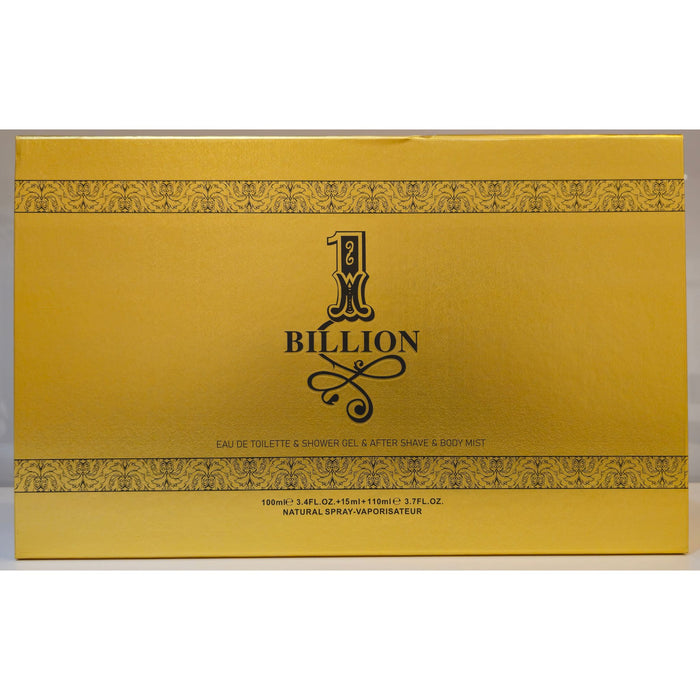 1 BILLION Gold Collection: 5-Piece Luxury Fragrance & Grooming Gift Set for Men