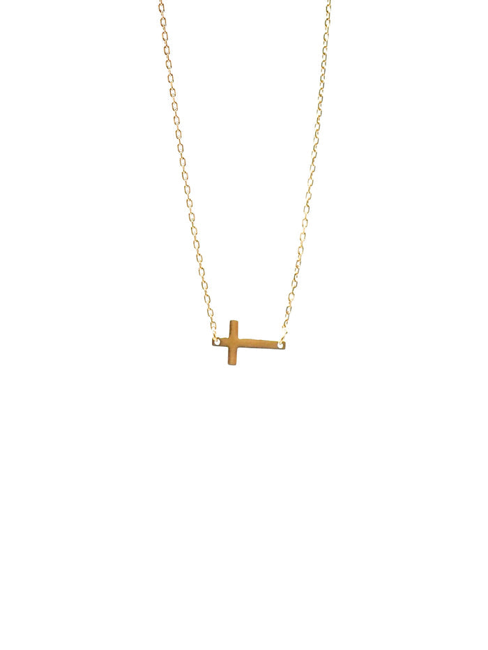 413 Cross Necklace - HolStrength