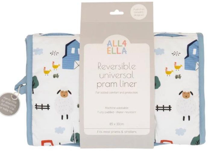 All 4 Ella.      Recersible Pram Liner