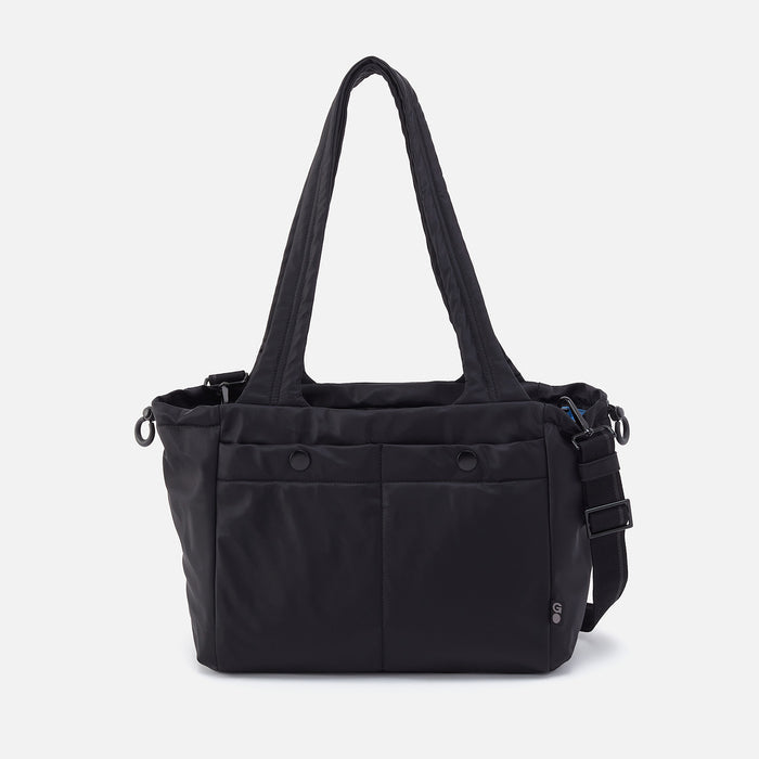 ALL IN ONE Tote in caRefiber recycled nylon - Jet
