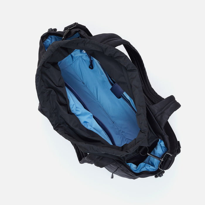 ALL IN ONE Tote in caRefiber recycled nylon - Jet