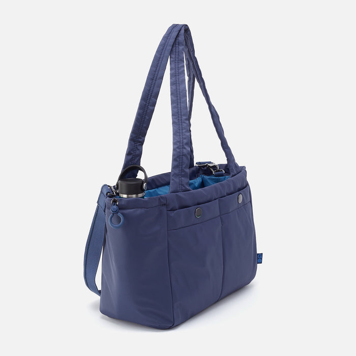 ALL IN ONE Tote in caRefiber recycled nylon - Ocean Info