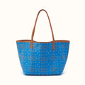 All That Tote In Coated Canvas - Blue Journey Bandana- FOL