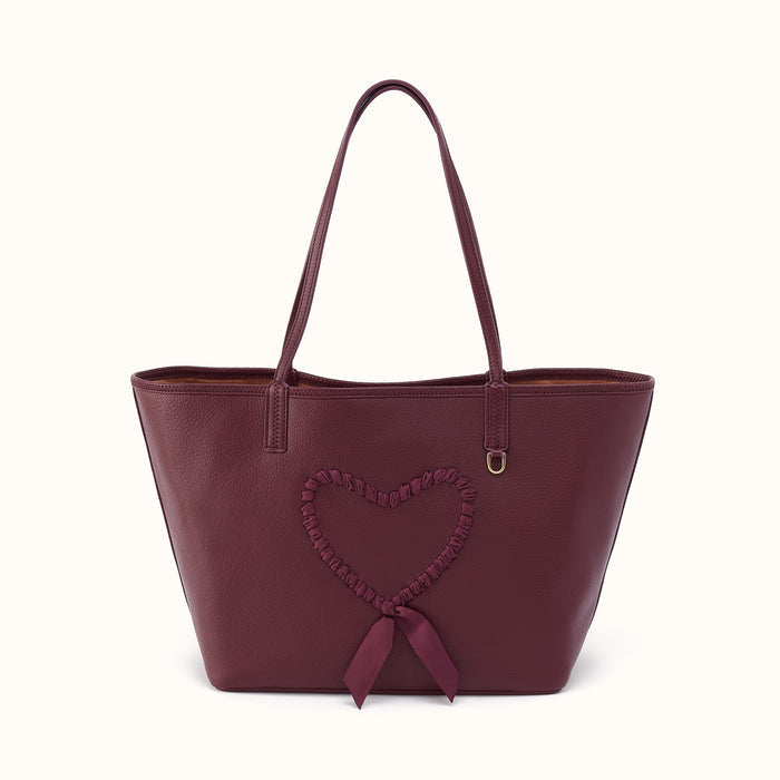 All That Tote in Pebbled Leather - Mulberry Glaze- FOL