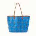 All That Tote Large In Coated Canvas - Blue Journey Bandana- FOL
