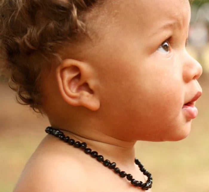 Amber Necklace.   100% Baltic Amber. 33cm. Baby 3m - 2yrs