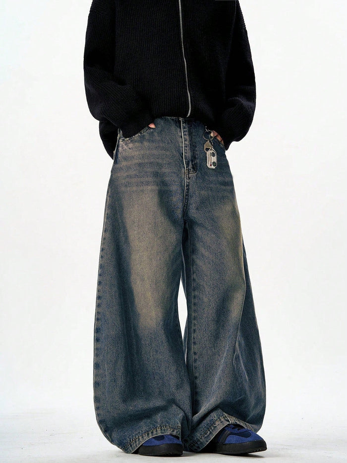 Antique Blue Baggy Japan Fit Jeans