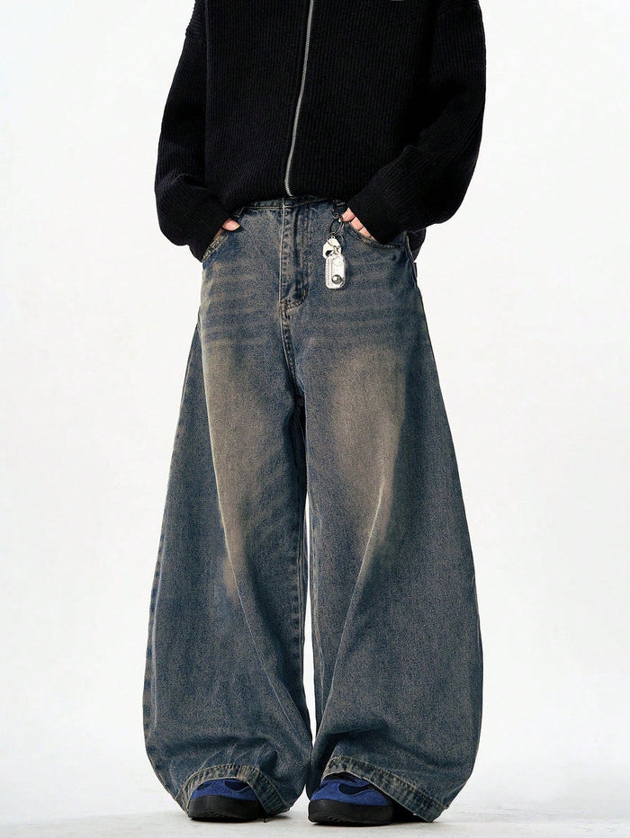 Antique Blue Baggy Japan Fit Jeans
