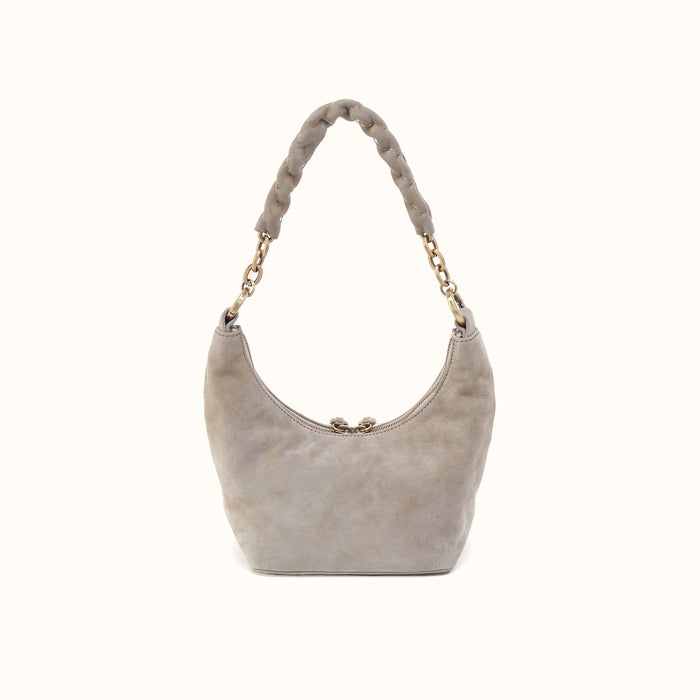 Astrid Small Crossbody in Nubuck Leather - Golden Granite
