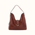 Atlas Hobo Bag In Patina Leather