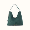 Atlas Hobo Bag In Suede Leather