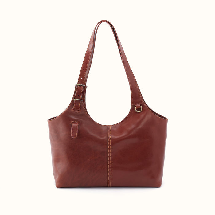 Atlas Tote In Patina Leather