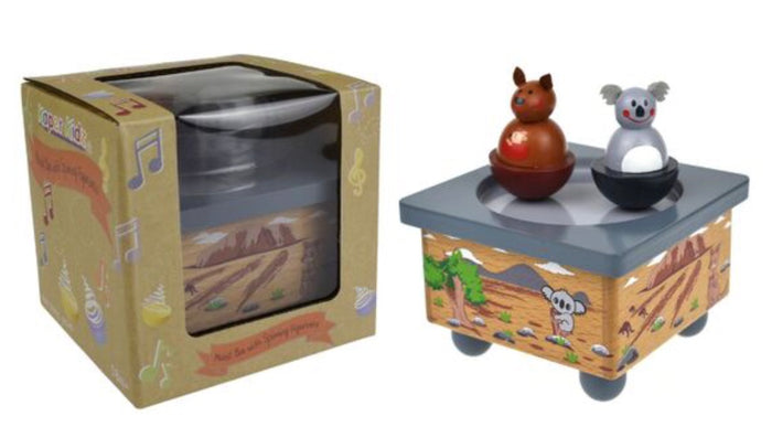 Ausraliana - Kangaroo- Koala  Music Box