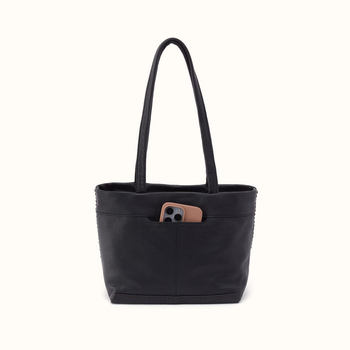 Austin Tote In Pebbled Leather - Black