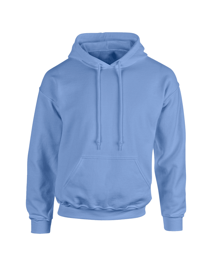 Baby Blue Unisex Oversized Pullover Hoodie front view