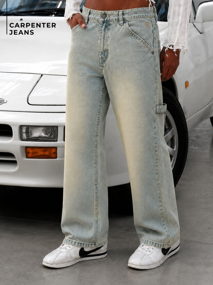 Baggy Fit Carpenter Jeans