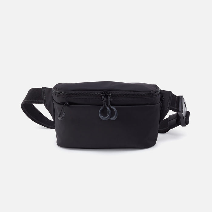 BE HOLD Belt Bag in caRefiber recycled nylon - Jet
