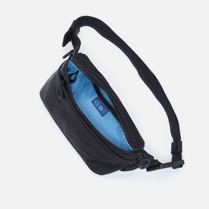 BE HOLD Belt Bag in caRefiber recycled nylon - Jet