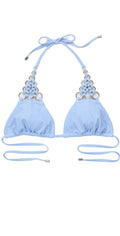 Beach Bunny Ireland Ring Triangle Bikini Top B18127T2-PDBL: