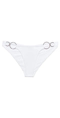 Beach Bunny Nadia Skimpy Bikini Bottom B19117B1 White:
