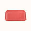 Beauty Brush Case In Polished Leather - Pink Mirage