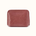 Beauty Cosmetic Pouch In Polished Leather