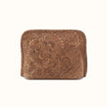 Beauty Cosmetic Pouch In Printed Leather