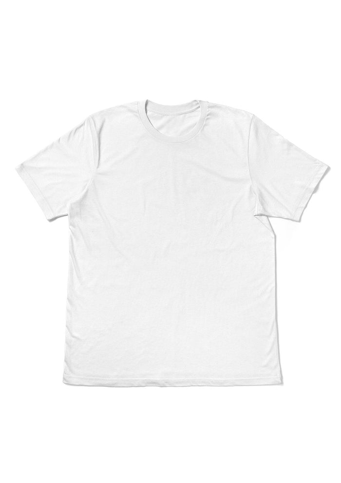 Big and Tall Men's Short Sleeve Crew Neck T-Shirts - White and Black 3-Pack - Perfect TShirt Co
