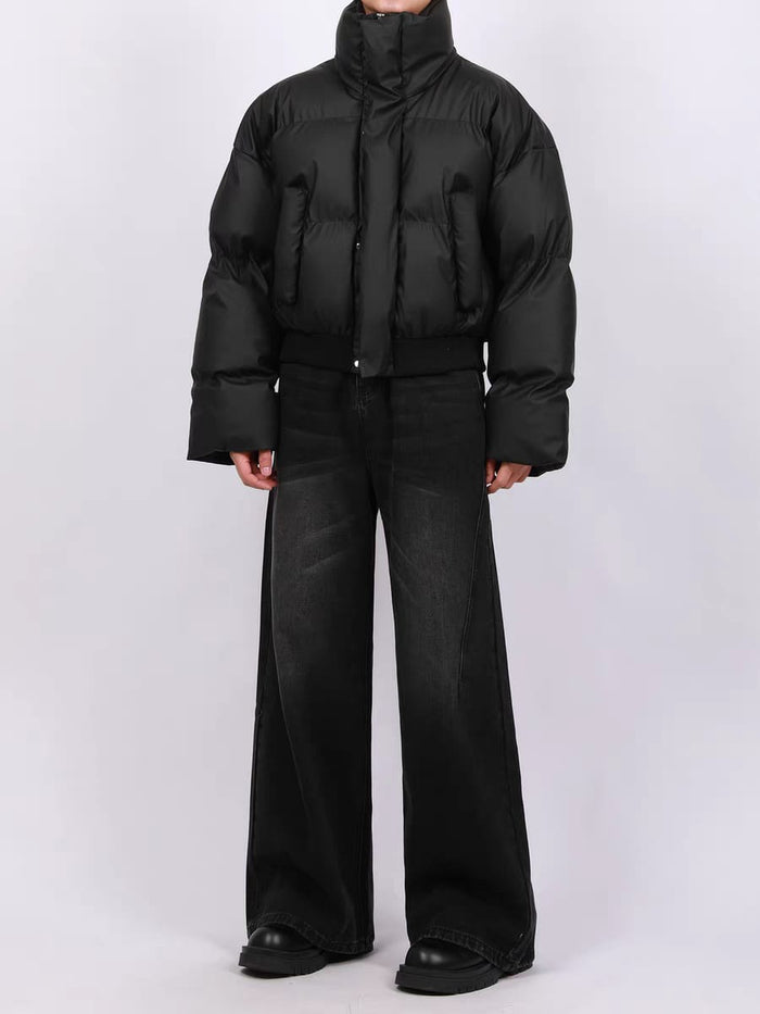 Black Dynasty Wash Straight A Line Jeans
