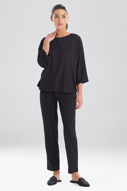 Bliss Solid Cotton Modal Kimono PJ