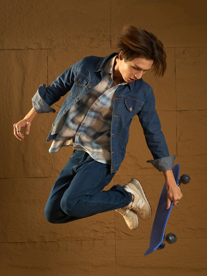 Blue Baggy  Jeans