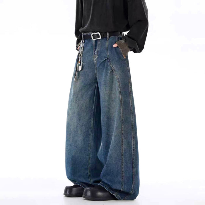 Blue Fracture Japan Baggy Jeans