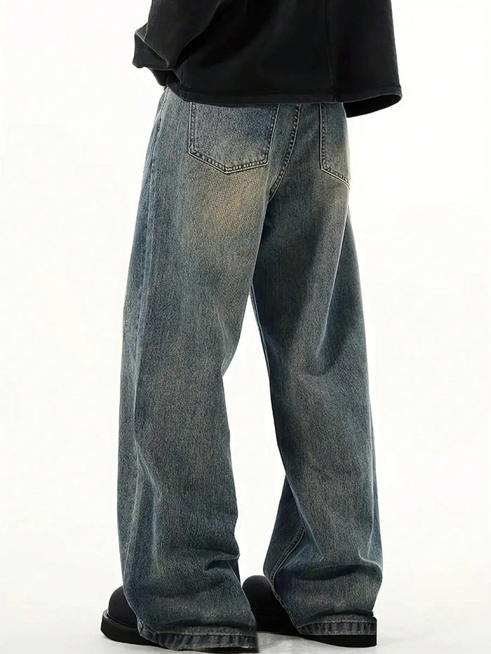 Blue Screen Super Baggy Jeans
