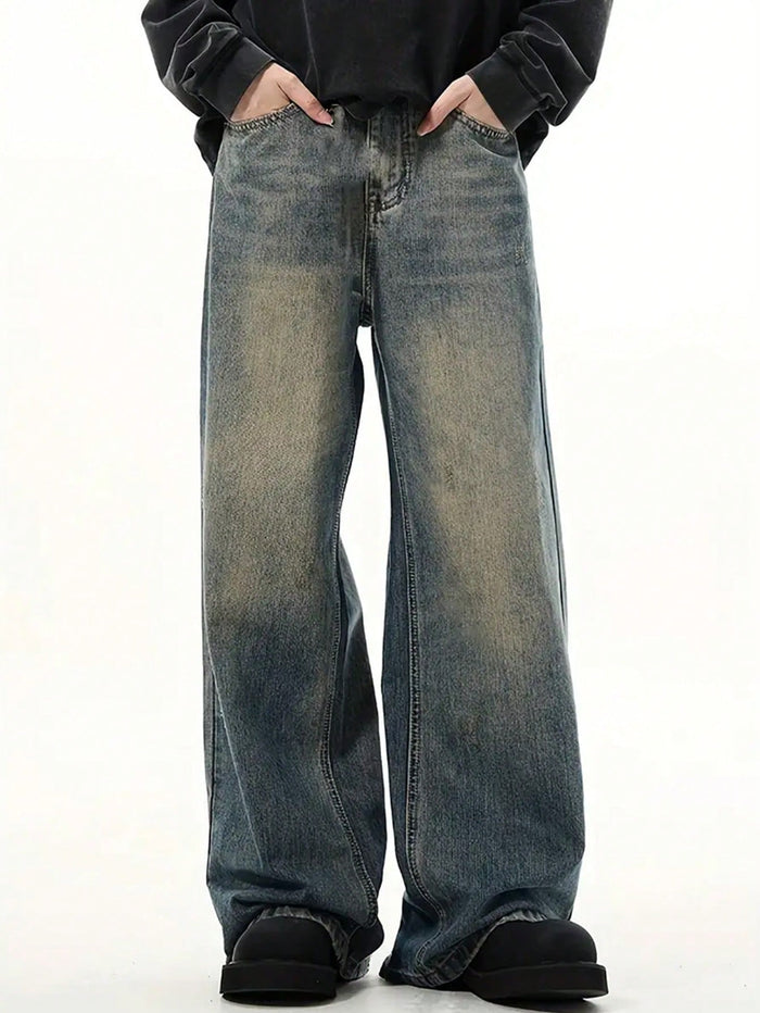 Blue Screen Super Baggy Jeans