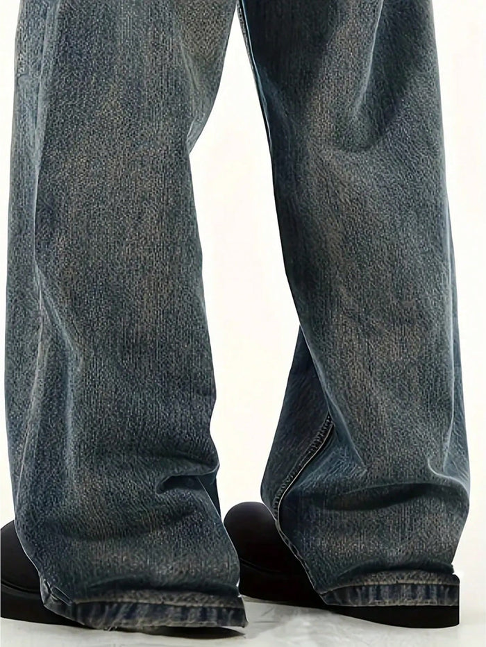 Blue Screen Super Baggy Jeans