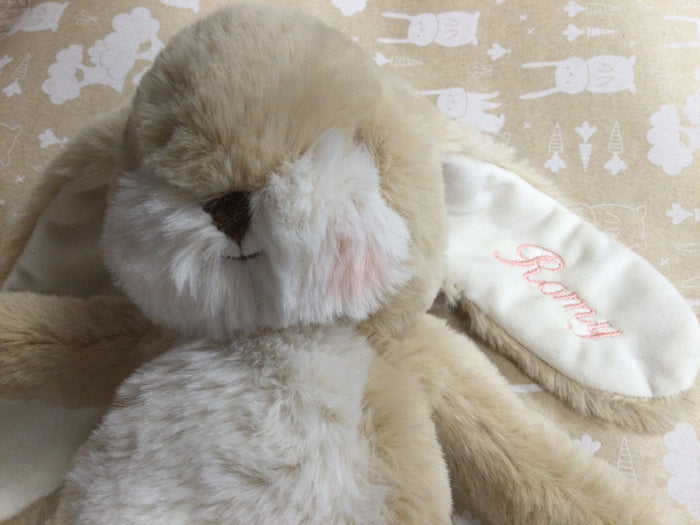 Bunnies by the Bay. 20cm.     Baby Gift                         Embroidered Name additional cost