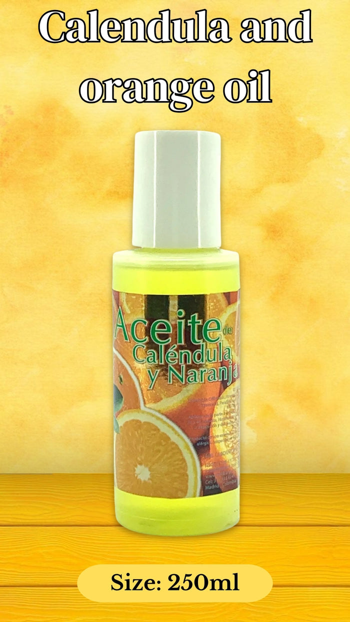 Calendula and orange oil