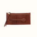 Carte Card Case in Patina Leather - Pecan Ridge- FOL