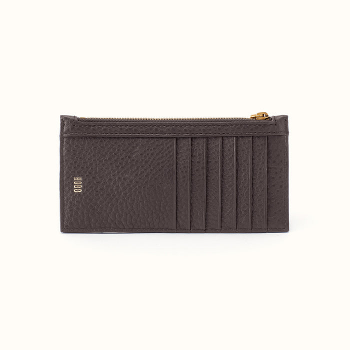 Carte Card Case In Pebbled Leather