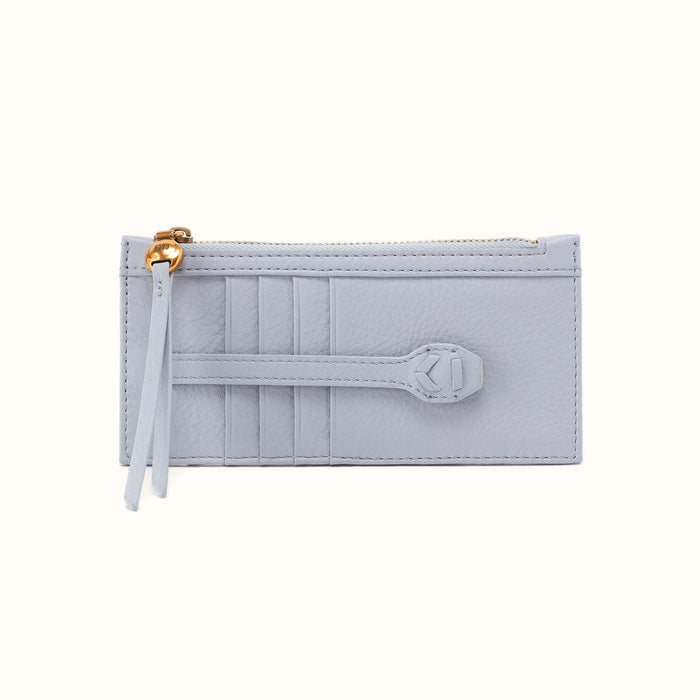 Carte Card Case in Pebbled Leather - Indigo Cloud- FOL
