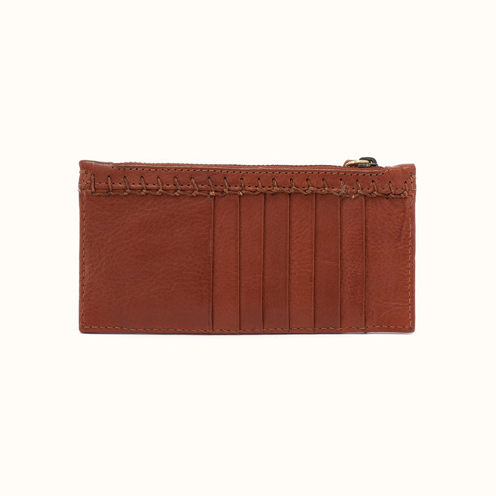 Carte Card Case In Washed Leather