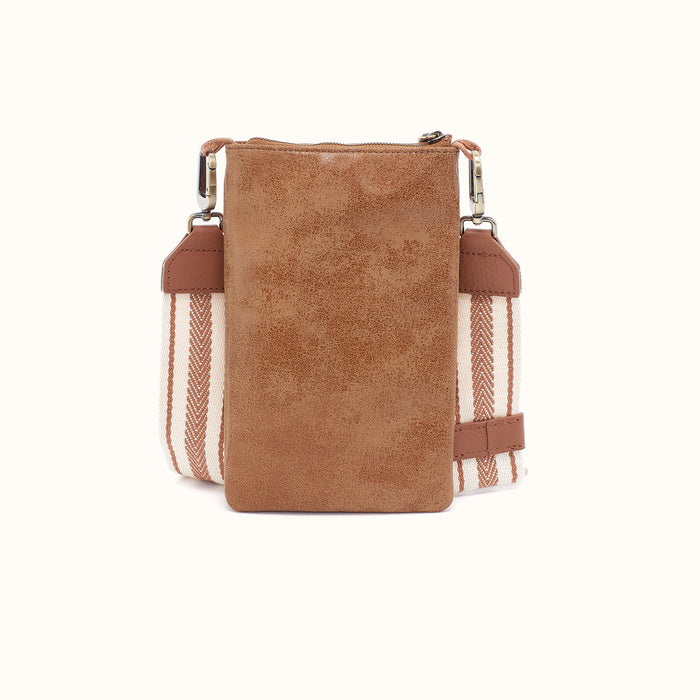 Cass Phone Crossbody In Buffed Leather