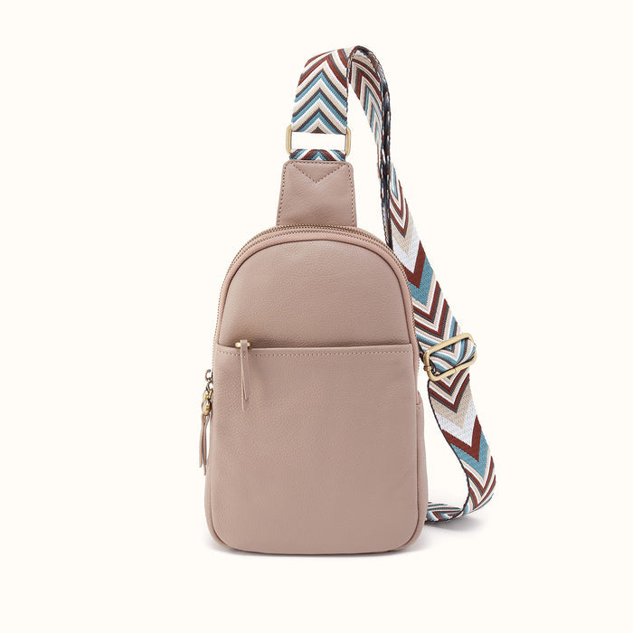 Cass Sling in Pebbled Leather - Warm Adobe- FOL