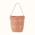 Catalina Hobo In Smooth Leather - Doe- FOL