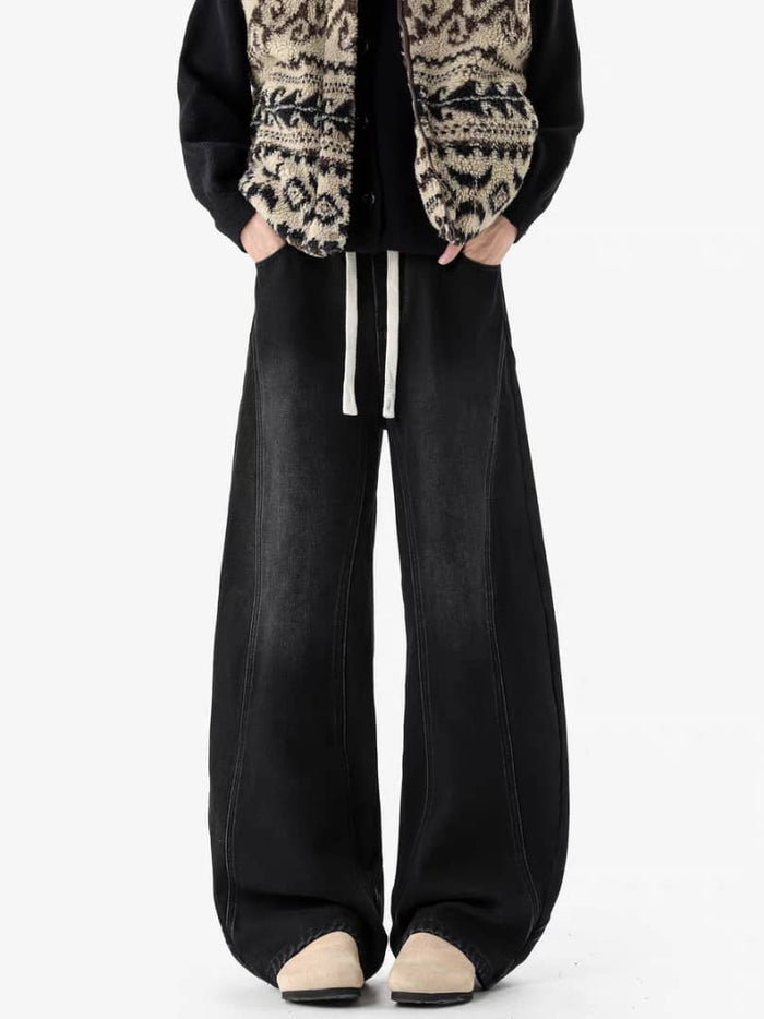 Certified Relax Barrel Fit Denim Joggers