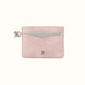 Charmed Card Case In Buffed Leather - Blossom- FOL