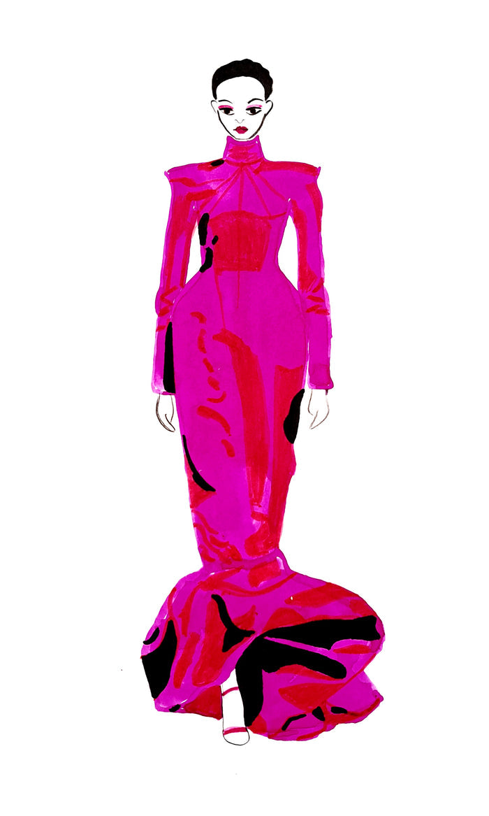 Christian Siriano PRINT