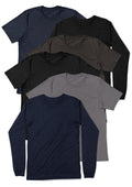 Classic T-Shirt Wardrobe Bundle - Short Sleeve & Long Sleeve - Perfect TShirt Co
