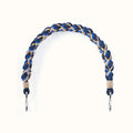 Coastal Braid Strap in Cotton Cording - Blue Multi- FOL