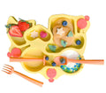 Constructive  suction eating tray
